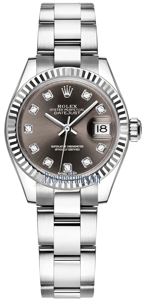 rolex watch 279174 gray 10br|Rolex Lady.